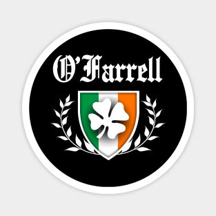 O'Farrell Shamrock Crest Magnet